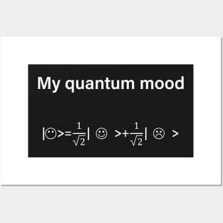 Quantum Mood Normalized Funny Quantum Physics Posters and Art